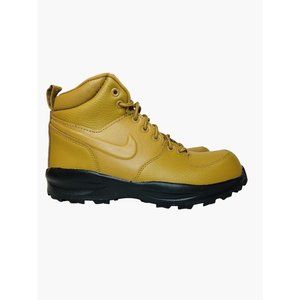 Nike Manoa Kids Leather Wheat/Black Boots BQ5372-700 Youth Size 4.5 Wmn Size 6